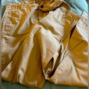 Old Navy Khaki tall skinny dress pants.